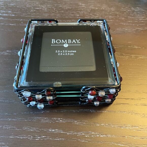 Bombay Picture Glass Coasters - Picture 1 of 9
